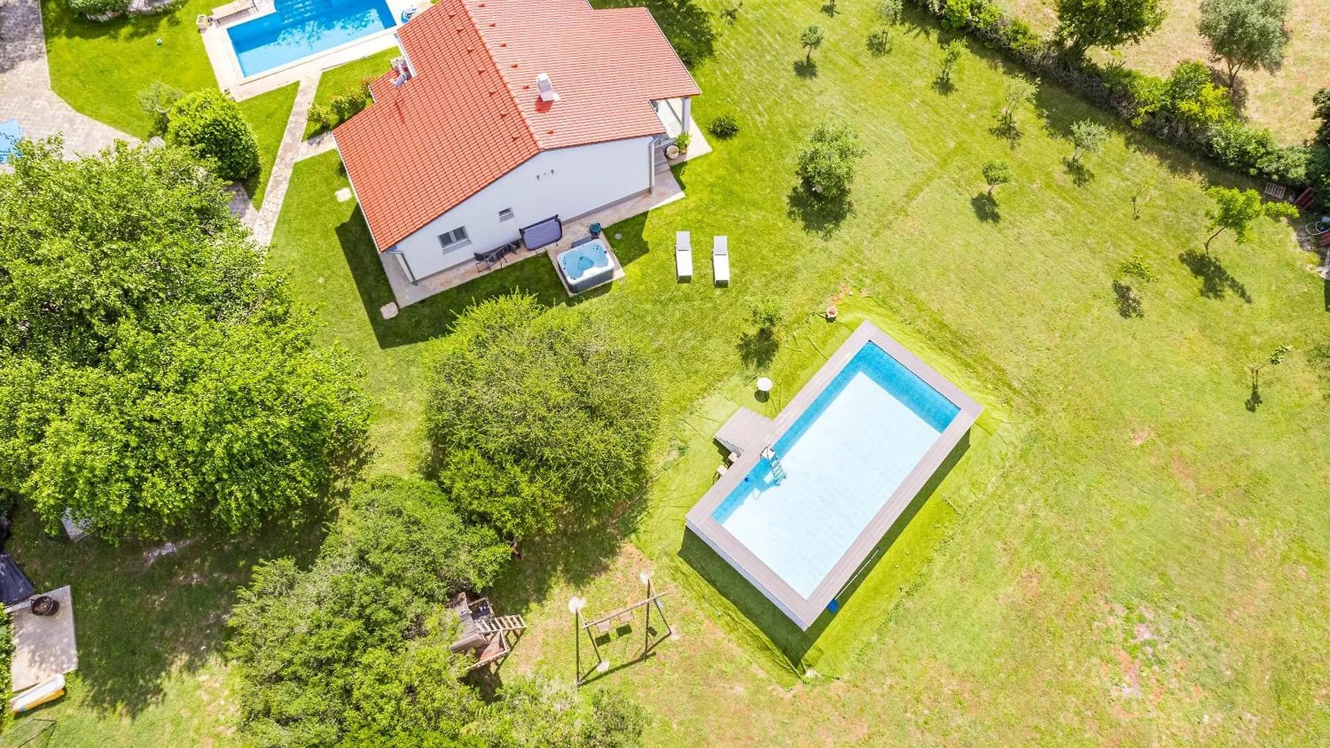 Holiday House Mirna With Swimming Pool And Jacuzzi Pula Kroatien